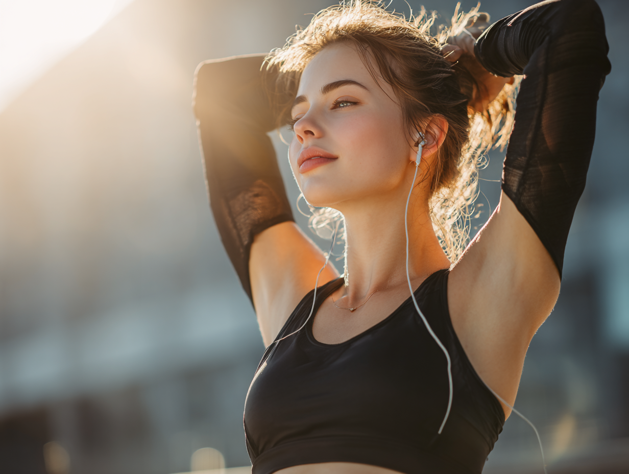 Grup de persoane active în parc